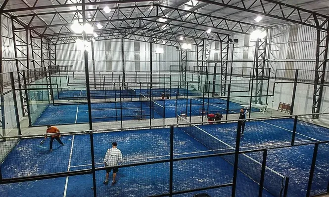 Canchas de pádel. (Archivo)