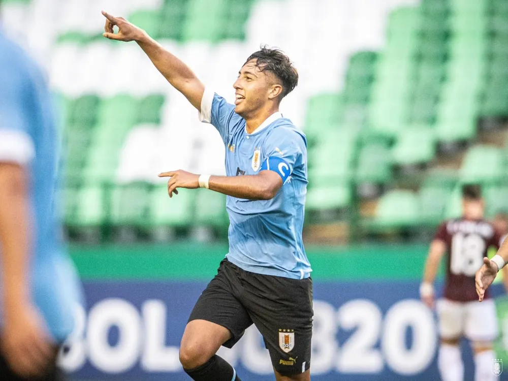Fabricio Díaz en el último Sudamericano sub 20