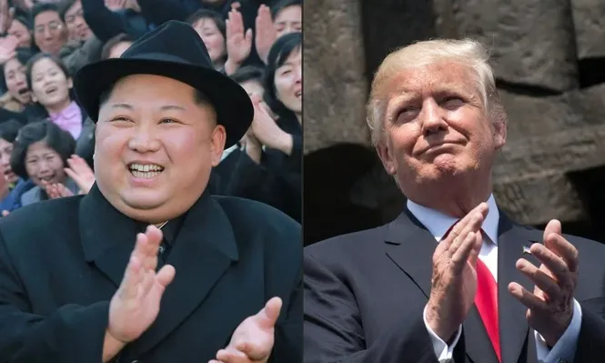 Kim Jong Un, presidente de Corea del Norte, y Donald Trump, presidente de Estados Unidos