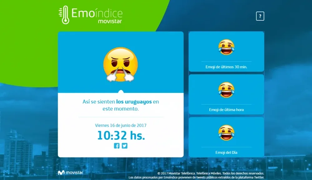 Este año Movistar creo un departamento de emoticones propio