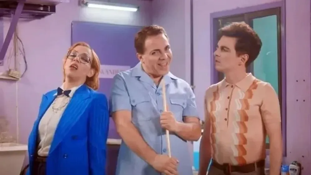 El video que interpretaron Miranda y Cristian Castro