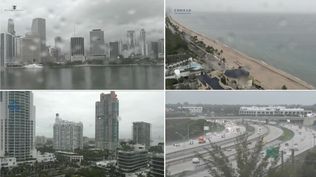 Miami en alerta máxima: vehículos atrapados y barrios aislados en MIami-Dade y Broward