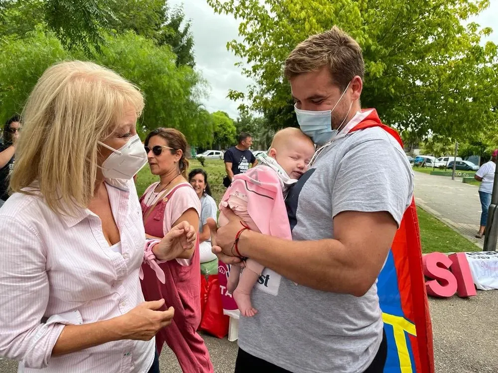 Cosse estuvo en Maldonado defendiendo la campaña por la derogación