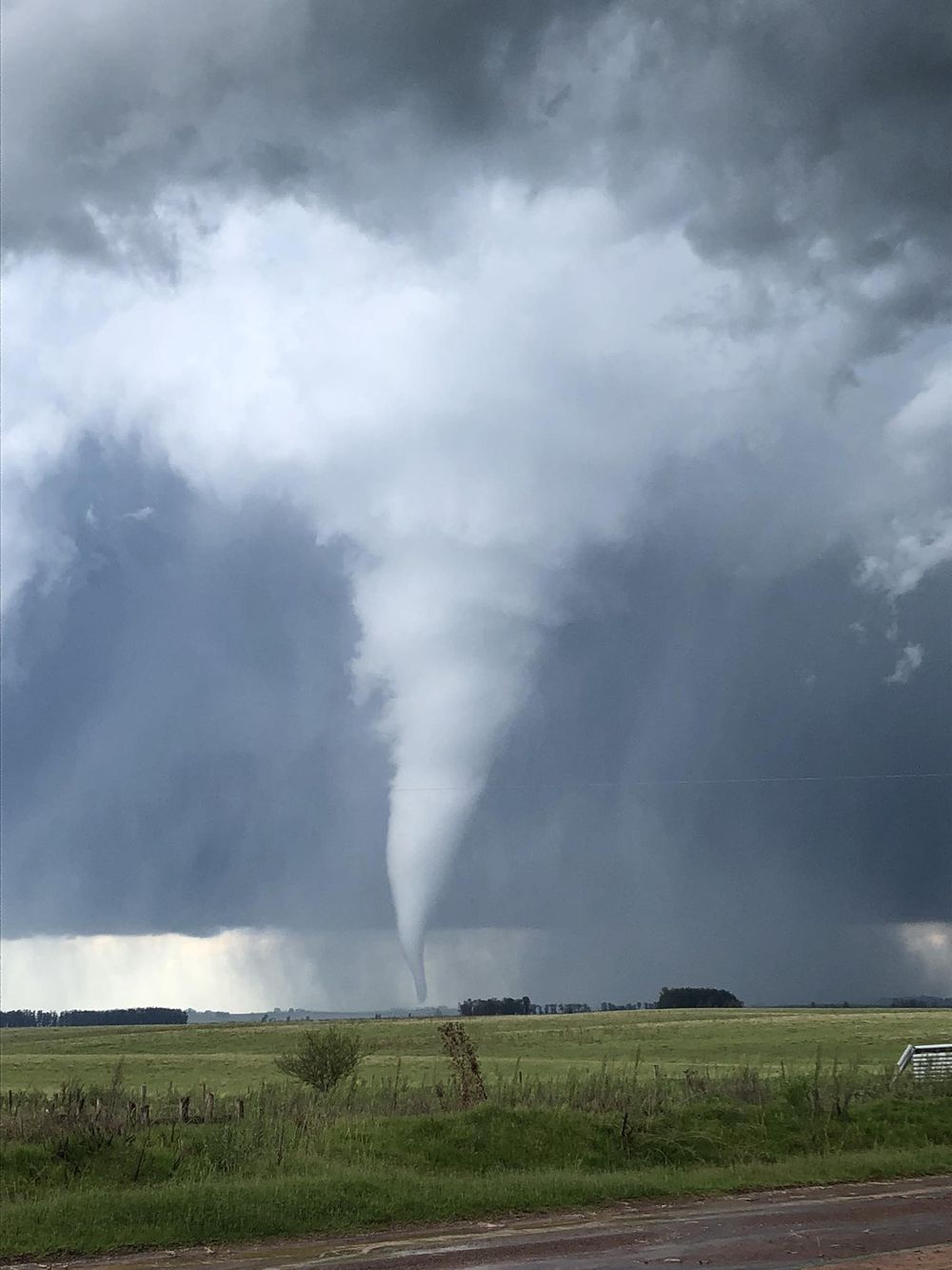 El tornado en Clara, Tacuarembó