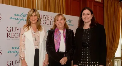 Virginia Suárez, Graciela Reybaud y Vivianne Caumont