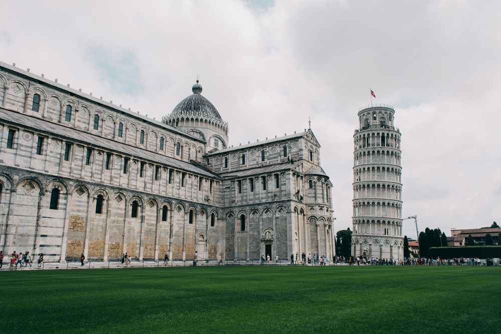 La Torre inclinada de Pisa se construyó en agosto de 1173. Pexels
