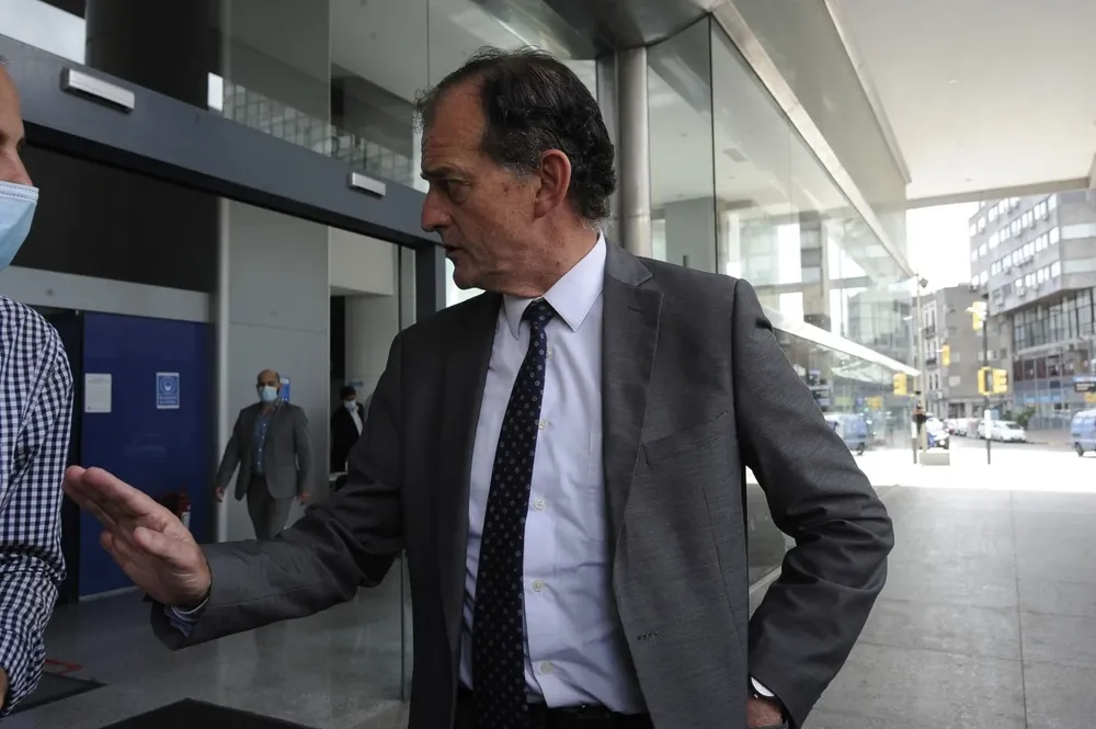 Manini Ríos tras la reunión con Lacalle en Presidencia