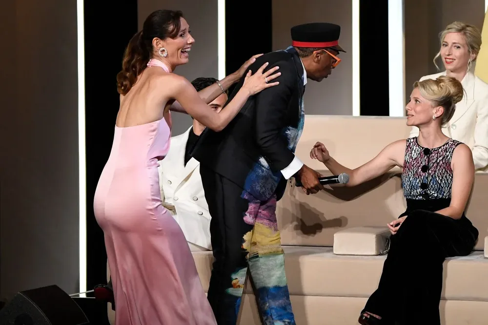 Spike Lee erró su anuncio y ocasionó un momento hilarante en Cannes