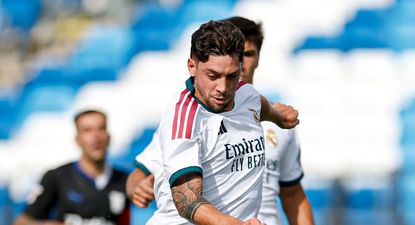 Federico Valverde comenzó con todo la pretemporada con Real Madrid de José Mourinho y en su primer partido, convirtió un gol