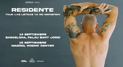 Los conciertos que dará en España