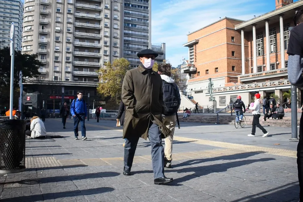 La nueva ola de frío ingresó al país y se mantendrá hasta el domingo