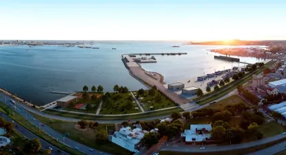Proyecto del puerto pesquero de Capurro