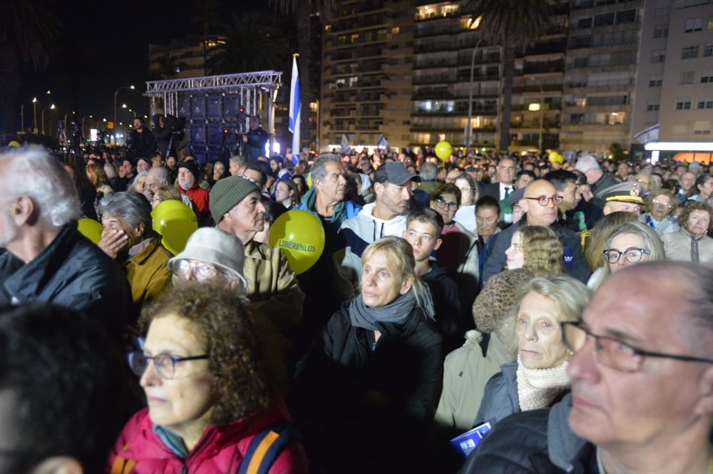 Aniversario del ataque a Israel el 7 de octubre en Montevideo.jpeg