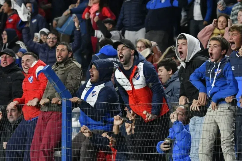 Así festejaron los hinchas de Nacional su triunfo