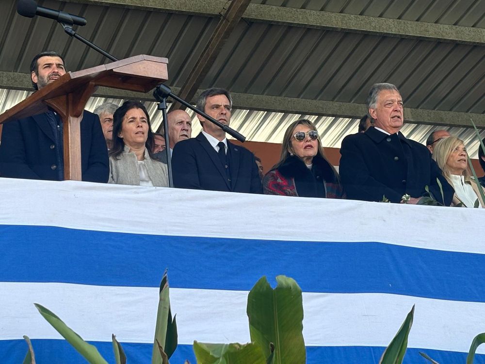 Expo Prado 2024: discursos, desde el palco de la Rural del Prado.