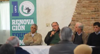 Gabriel Fernández (izquierda) en el lanzamiento de la Lista 10.