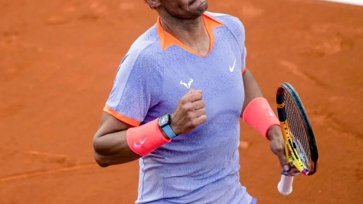 Rafael Nadal firma una gran remontada en su debut en el Master 1000 de Roma