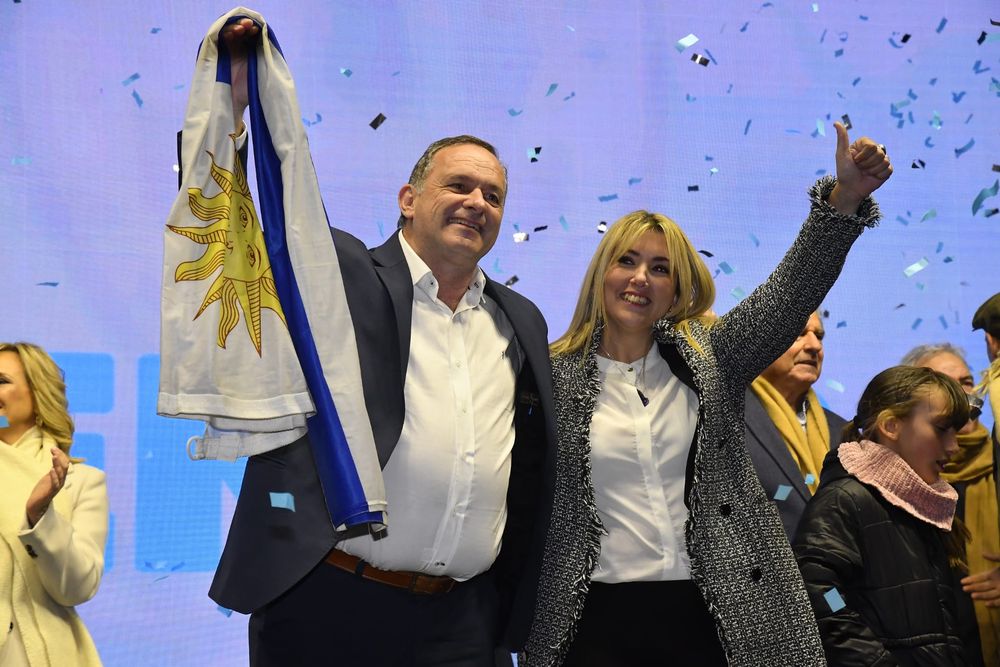 Álvaro Delgado y Valeria Ripoll