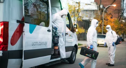 ucm apoyó con varios móviles apostados en sus bases de salida