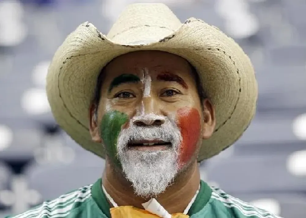 Un verdadero hincha mexicano
