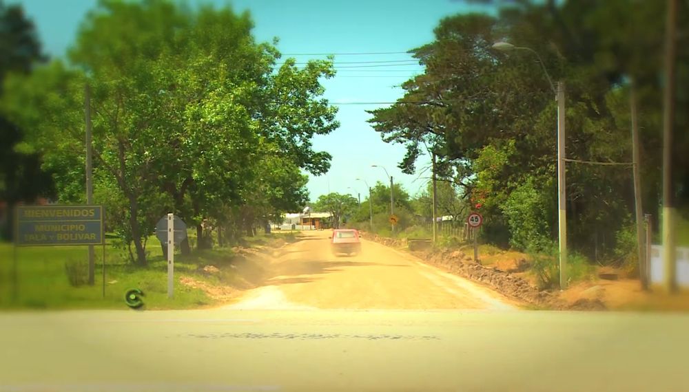Pueblo Bolívar, entrada. Canelones.&nbsp;