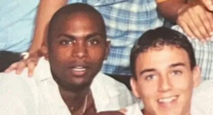 La foto del Christian Almeida con el Morro García