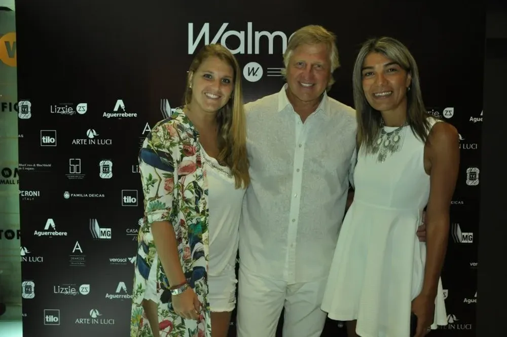 Stephanie Liberman, Hector Liberman y Fabiana Rios
