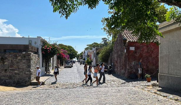 Colonia, Uruguay, 22.01.2025.&nbsp;Sociedad. Colonia del Sacramento, turistas en la ciudad de Colonia, Verano.&nbsp;