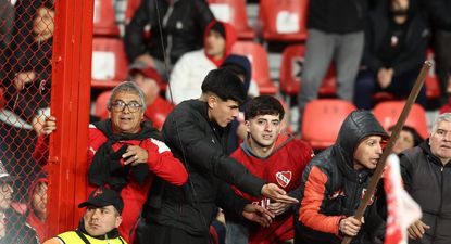 Incidentes entre Independiente y U de Chile