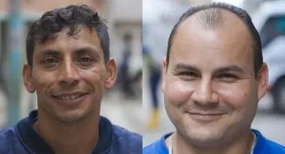 Me estaba convirtiendo en el macho que nunca quise ser, dice Alex Rodríguez, un bogotano, panadero y artista de 31 años