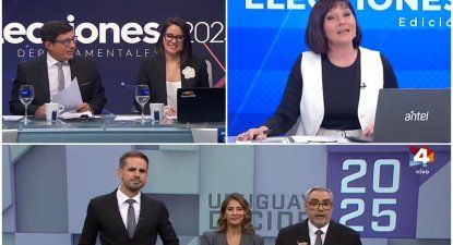¿quien se quedo con el rating de las elecciones departamentales 2025? asi midieron canal 10, canal 12 y canal 4 este domingo