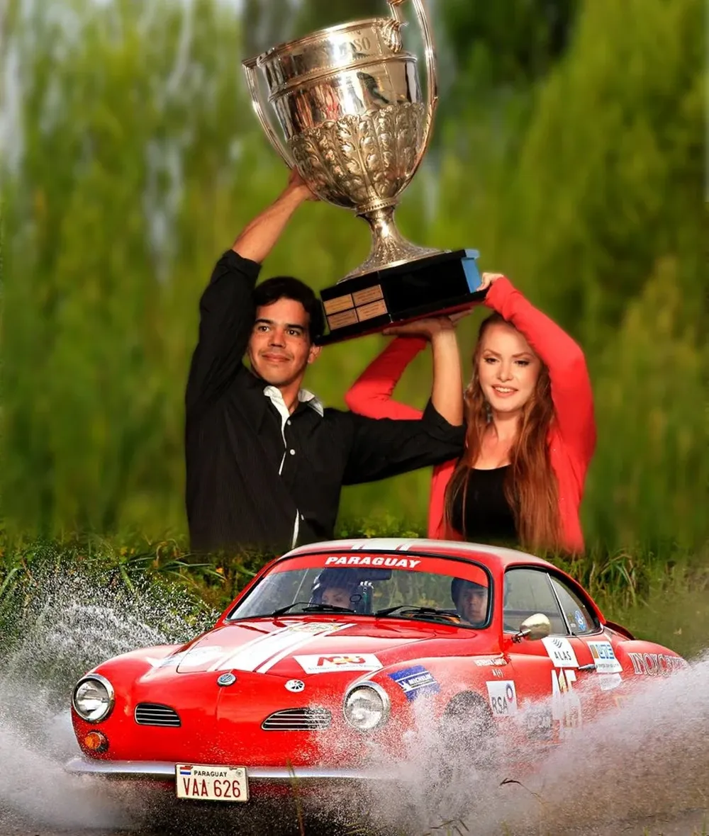 Esteban Gauto y Cecilia Riveros