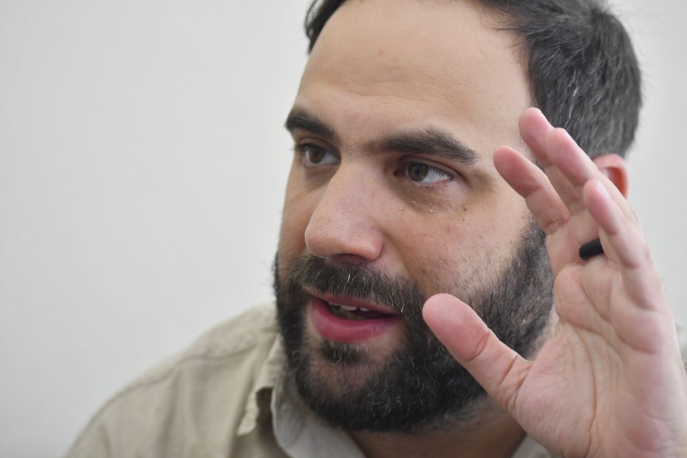 El futuro ministro del Mides, el socialista Gonzalo Civila, en entrevista con El Observador